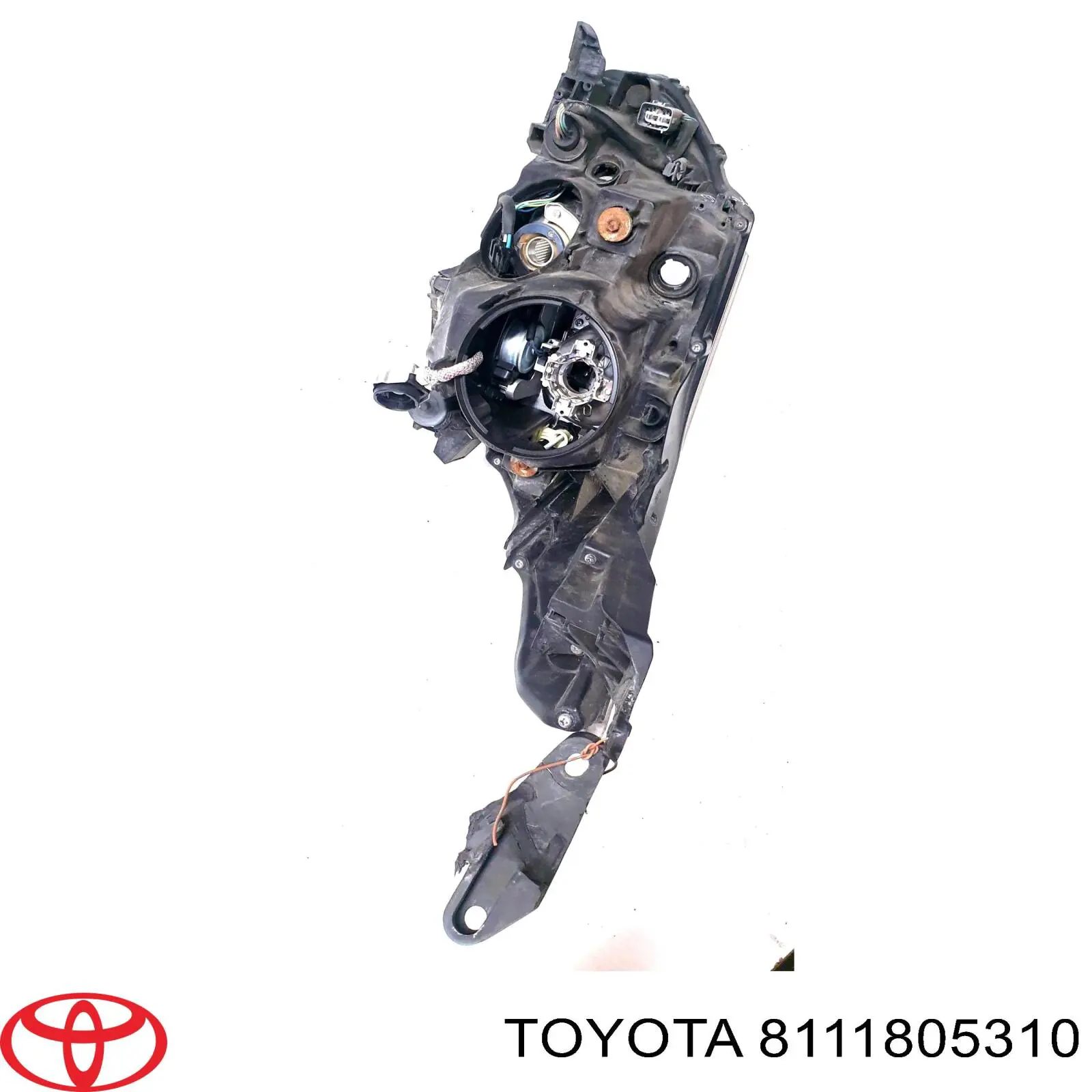 Soporte, faro principal delantero derecho para Toyota Avensis (T27)