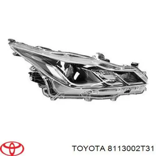 Faro derecho para Toyota Corolla (E21)