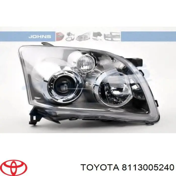 Comprar 8113005240 Toyota Faro derecho