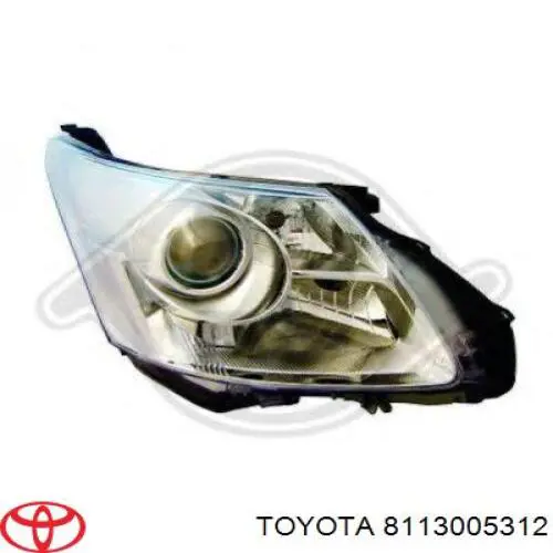 8113005312 Toyota Luz derecha