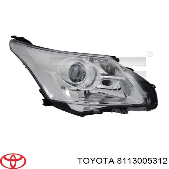 Faro derecho Toyota 8113005312 precio, desde 215,14 EUR