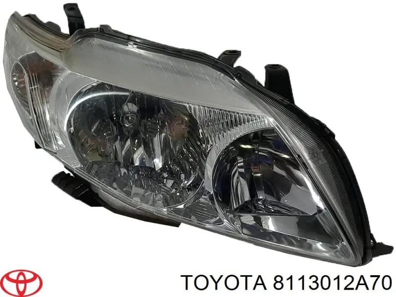 8113012A70 Toyota faro derecho