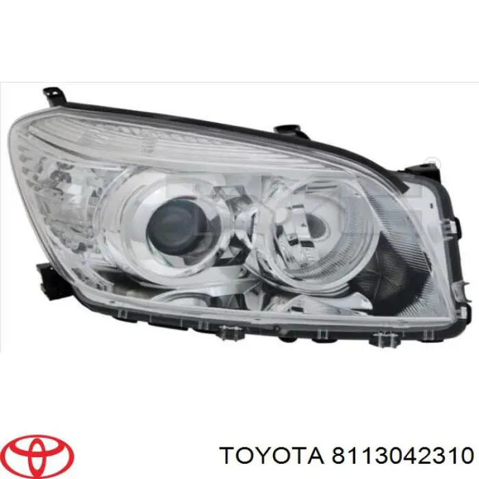 8113042310 Toyota faro derecho