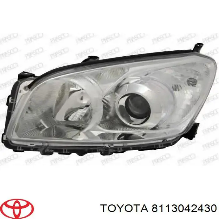 8113042430 Toyota faro derecho