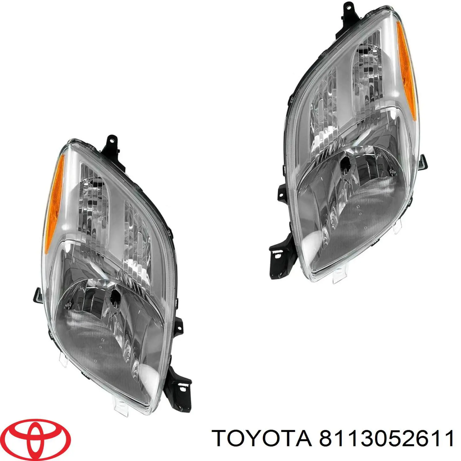 Faro derecho para Toyota Yaris (SP90)
