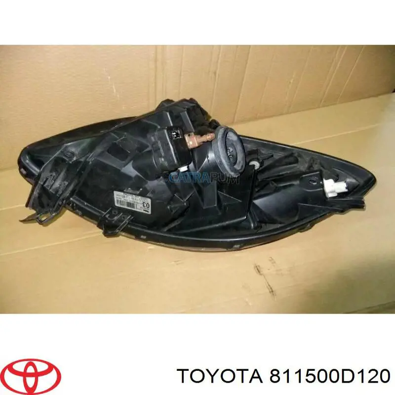 Comprar 811500D120 Toyota Faro delantero izquierdo