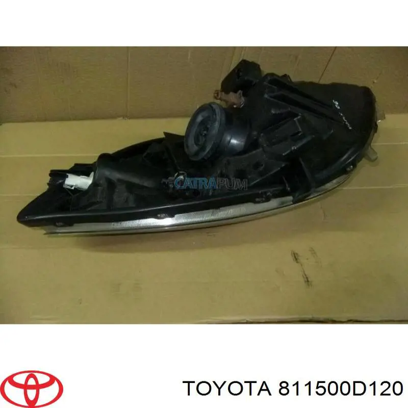 Faro izquierdo 811500D120 Toyota