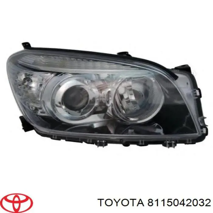 8115042032 Toyota faro izquierdo