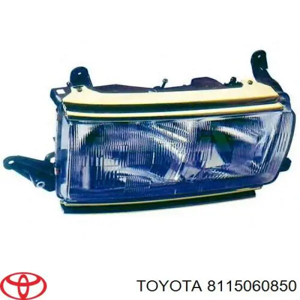 8115060850 Toyota faro izquierdo