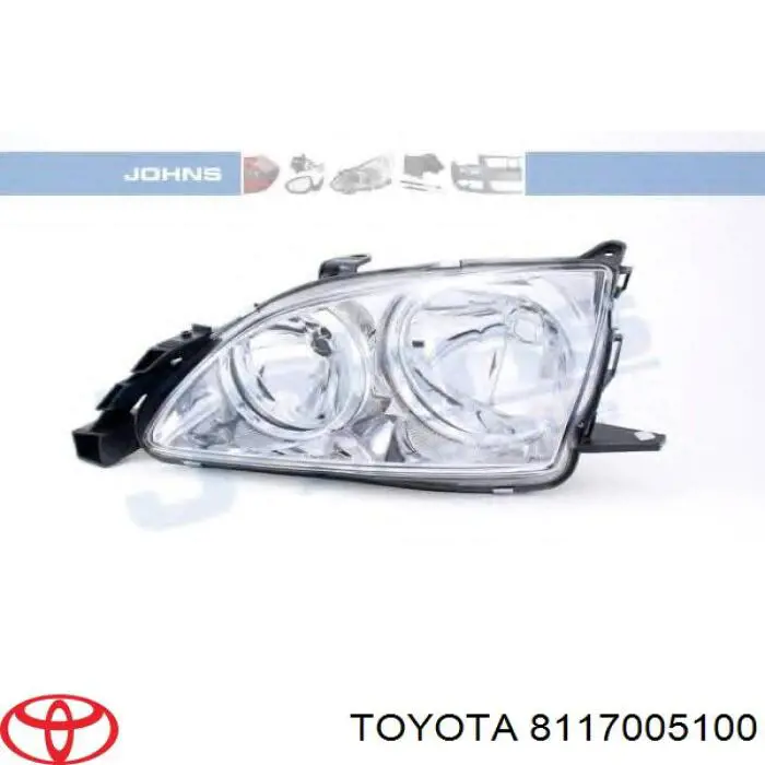 Comprar 8117005100 Toyota Faro delantero izquierdo