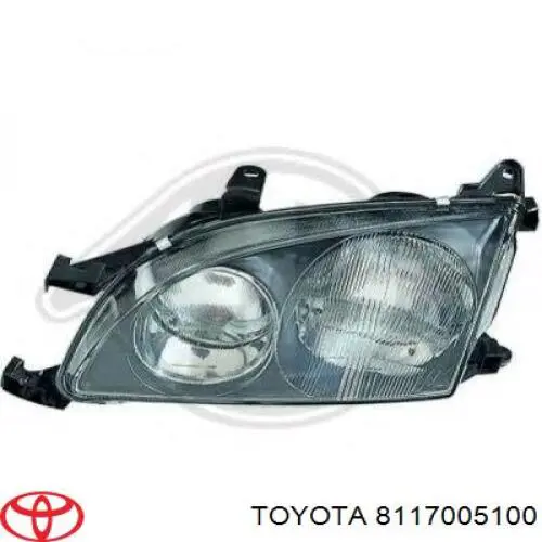 8117005100 Toyota faro izquierdo