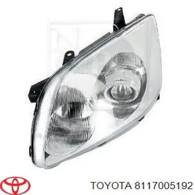 Faro Toyota 8117005192 precio, desde 107,45 EUR