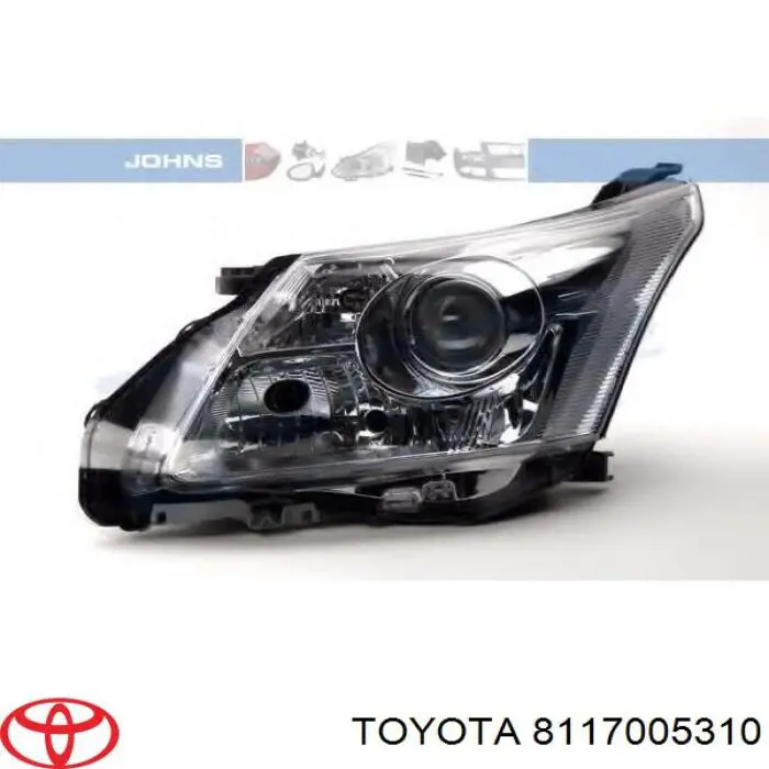 Comprar 8117005310 Toyota Faro delantero izquierdo