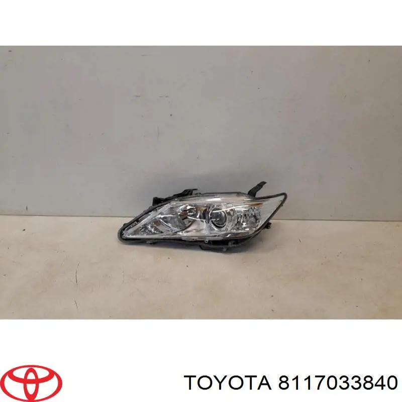 8117033840 Toyota faro izquierdo