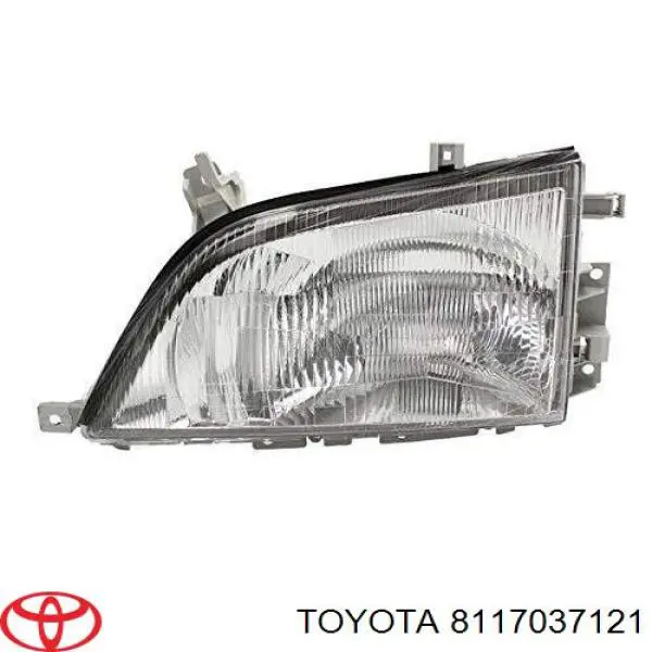 8117037121 Toyota faro izquierdo