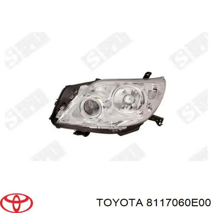 Faro Toyota 8117060E00 precio, desde 246,22 EUR