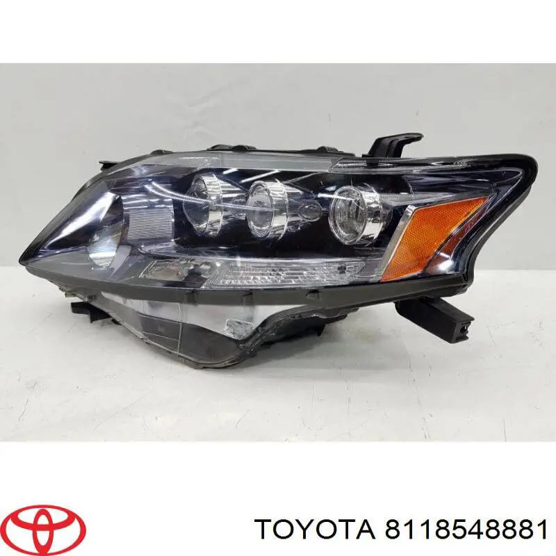 Faro izquierdo 8118548881 Toyota