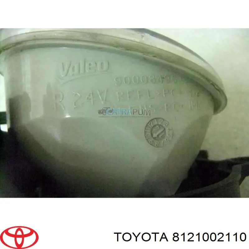 Faro antiniebla derecho Toyota 81481F4140 precio, desde 35,48 EUR