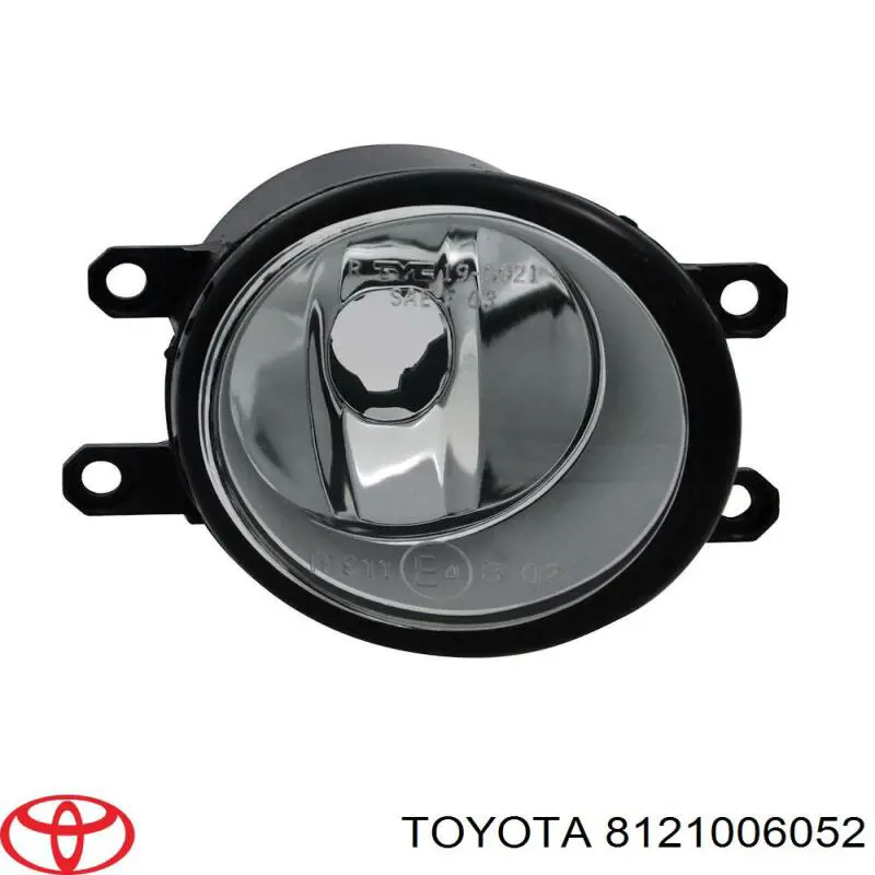 Luz antiniebla derecha para Toyota Avensis (T25)