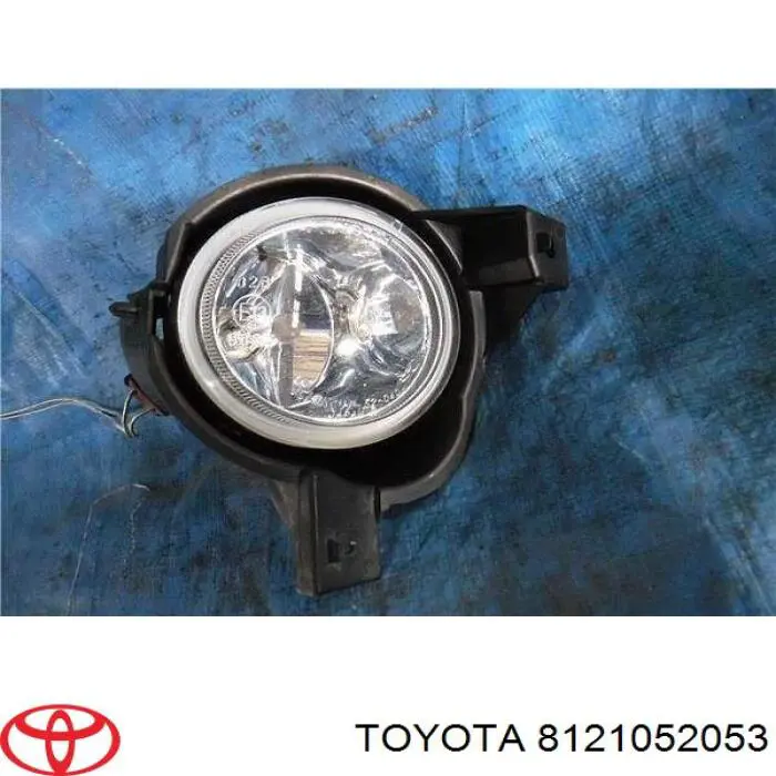 Luz antiniebla derecha para Toyota Yaris (NCP2)