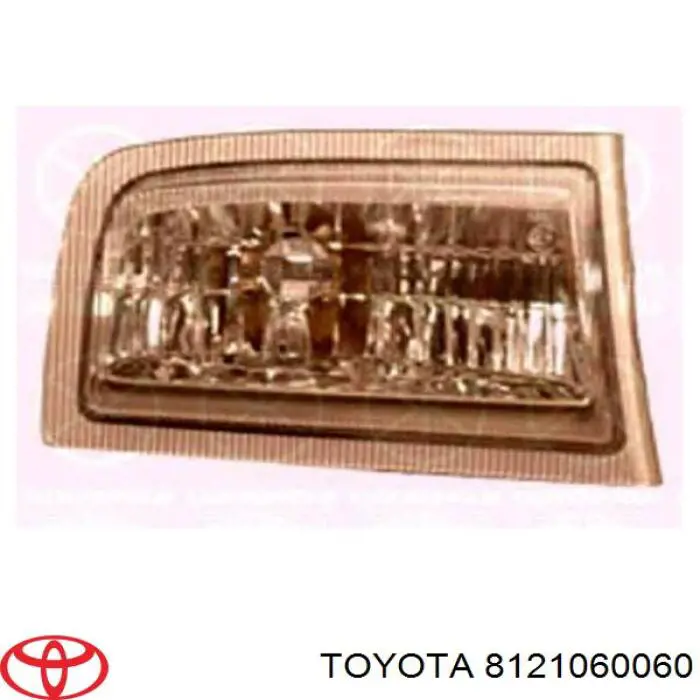 Luz antiniebla derecha para Toyota Land Cruiser (J9)