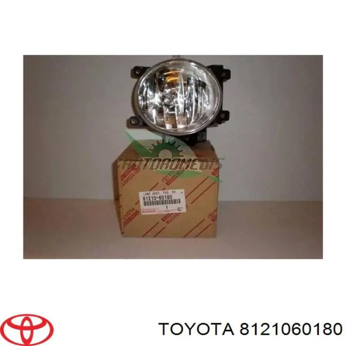 Faro antiniebla derecho Toyota 8121060180 precio, desde 53,61 EUR