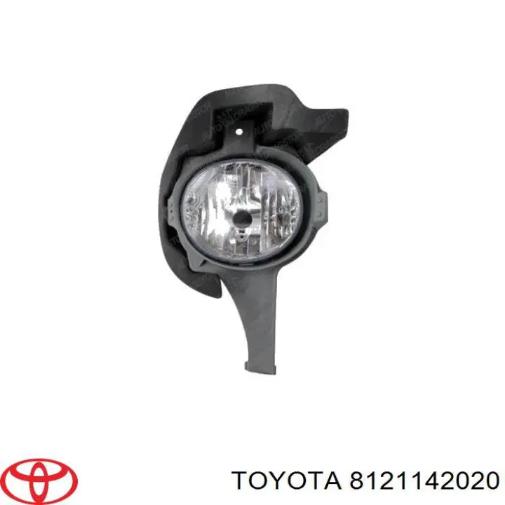 Faro antiniebla derecho Toyota 8121142020 precio, desde 47,92 EUR