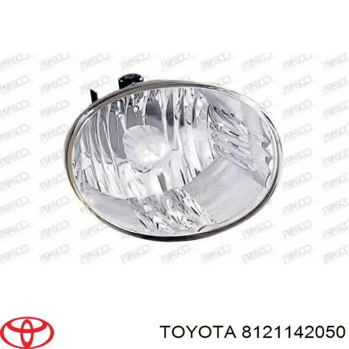 Luz antiniebla derecha para Toyota Hilux (KUN15)