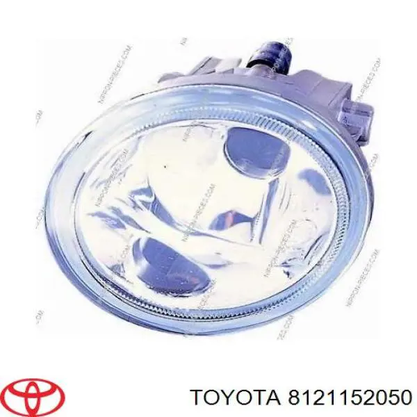 8121152050 Toyota faro antiniebla derecho