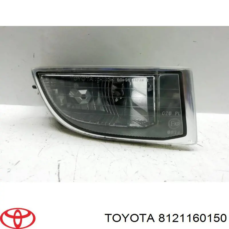 8121160150 Toyota faro antiniebla derecho