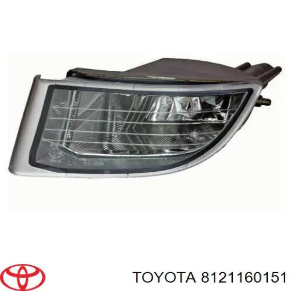 8121160151 Toyota faro antiniebla derecho