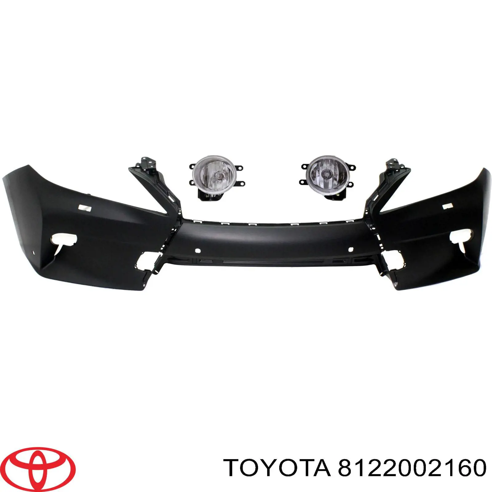 Luz antiniebla izquierda para Toyota Tundra 
