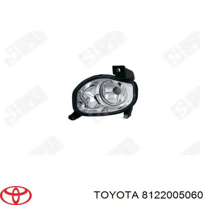 8122005060 Toyota luz antiniebla izquierdo