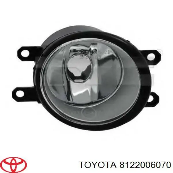 8122006070 Toyota luz antiniebla izquierdo
