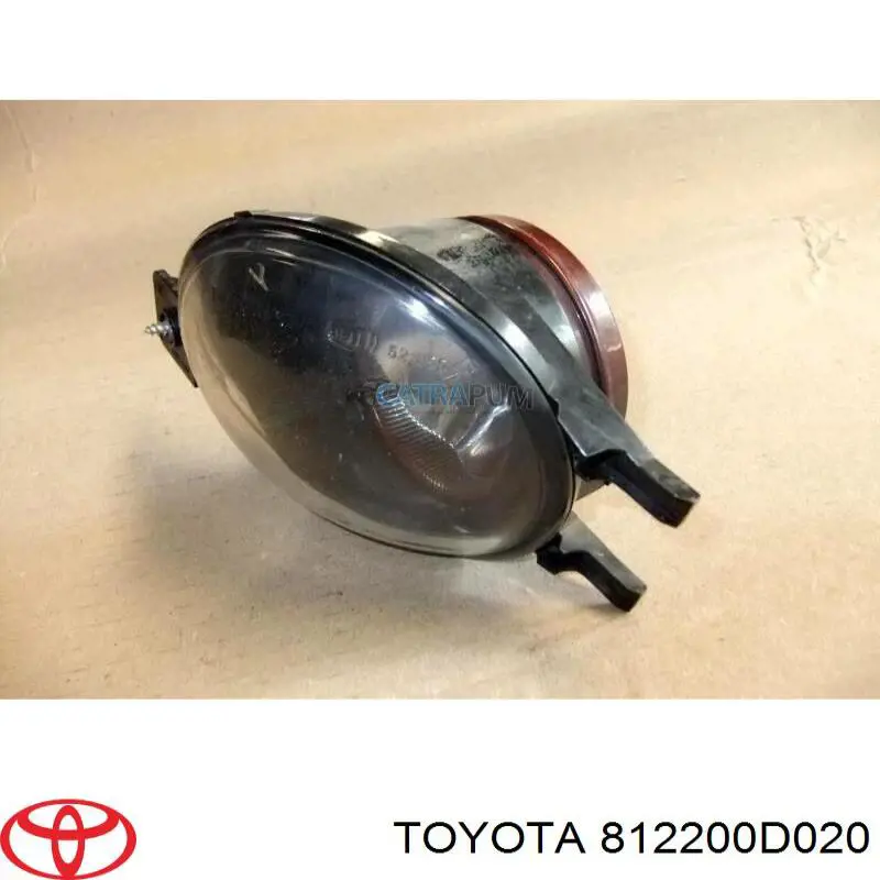 812200D020 Toyota faro antiniebla izquierdo