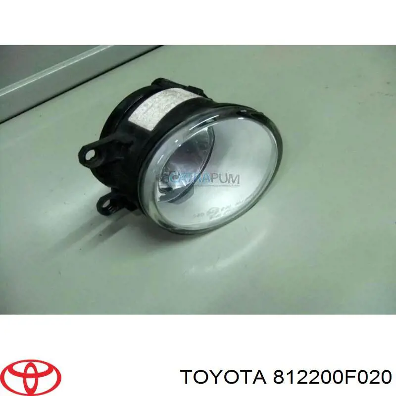 812200F020 Toyota luz antiniebla izquierdo