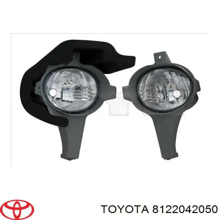 8122042050 Toyota luz antiniebla izquierdo
