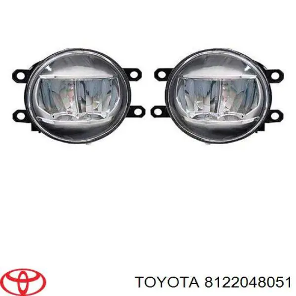 Faro antiniebla izquierdo TOYOTA 8122048051