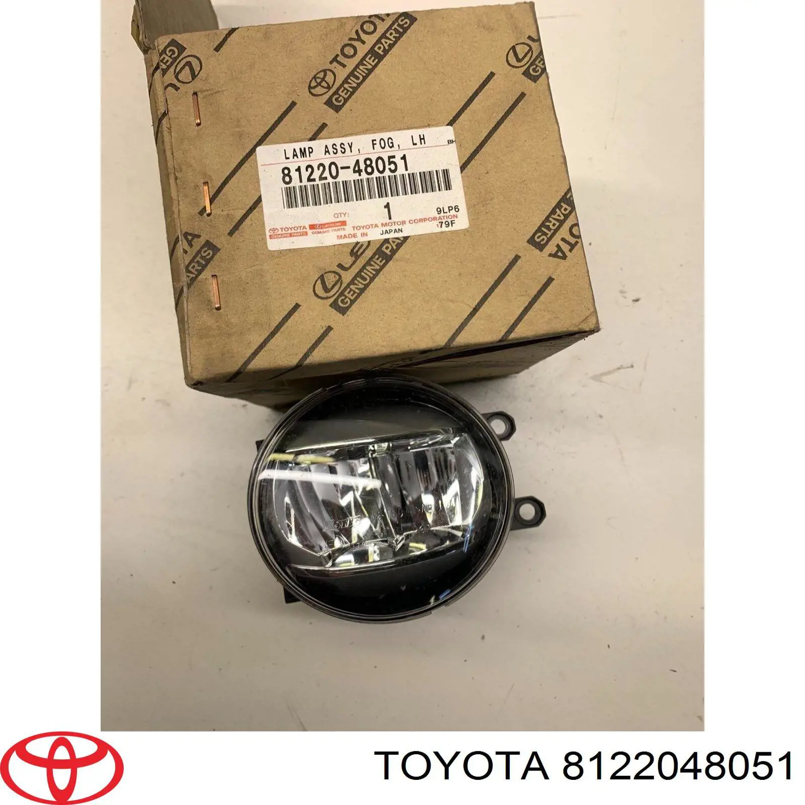 Luces antiniebla  izquierdo Toyota 8122048051 precio, desde 91,48 EUR