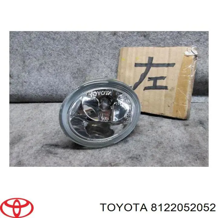 Luz antiniebla izquierda para Toyota Yaris (NCP2)