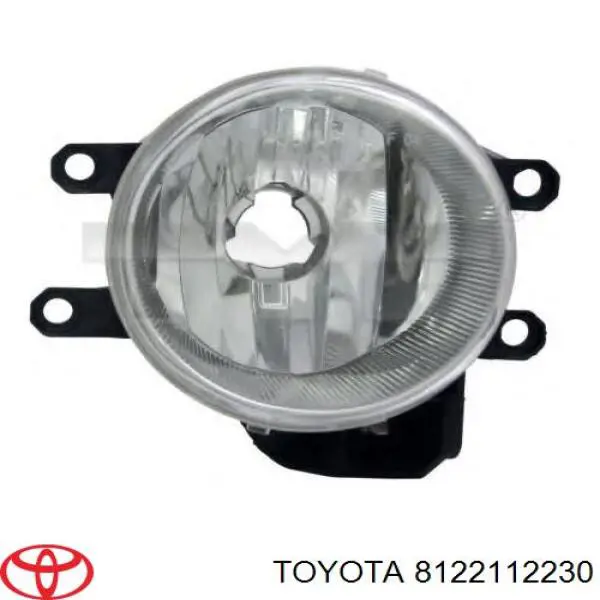 Luz antiniebla izquierda para Toyota Prius (ZVW30)