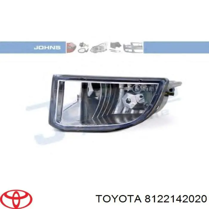 Comprar 8122142020 Toyota Luz antiniebla izquierdo