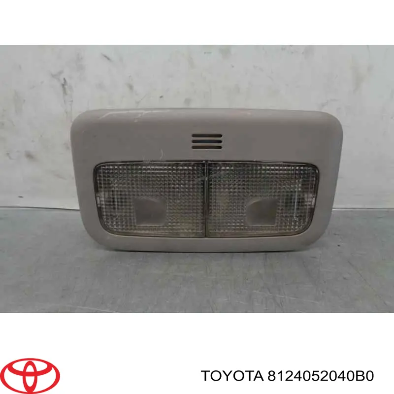 8124052040B0 Toyota Luz de techo interior (cabina)