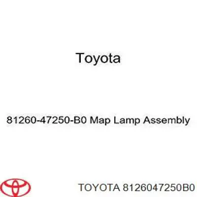 8126047250B0 Toyota