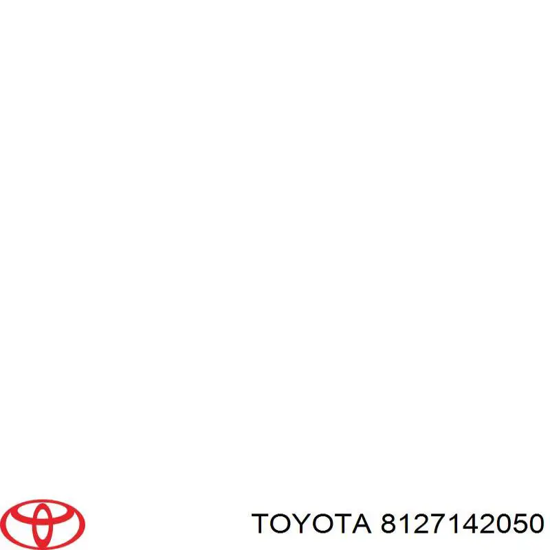 Carcasa de luz de matrícula Toyota 8127142050 precio, desde 9,46 EUR