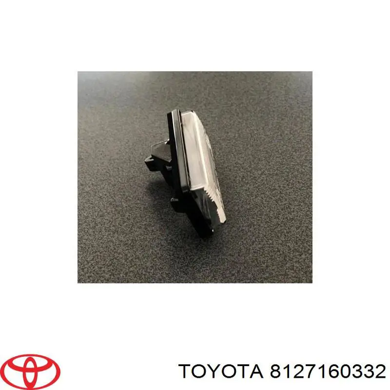 Luz de matrícula para Toyota Land Cruiser (J10)
