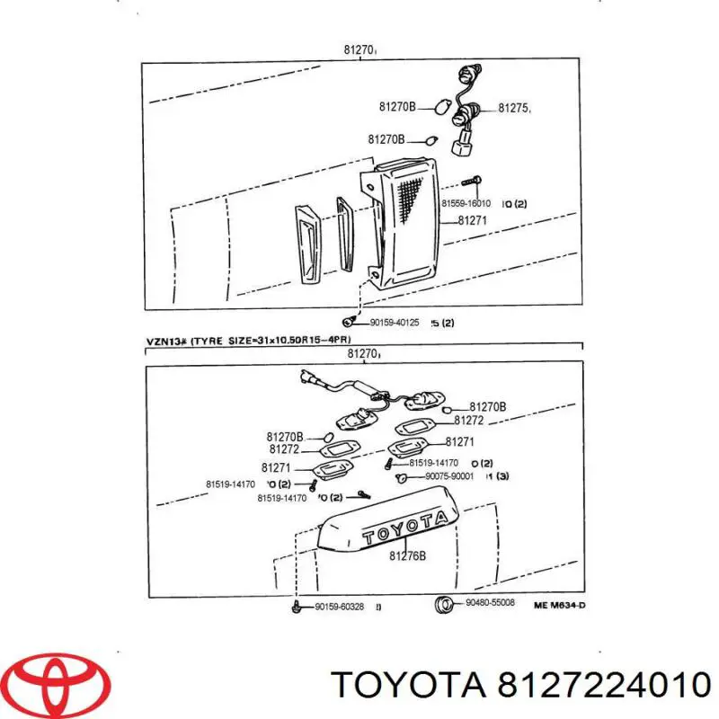 8127224010 Toyota