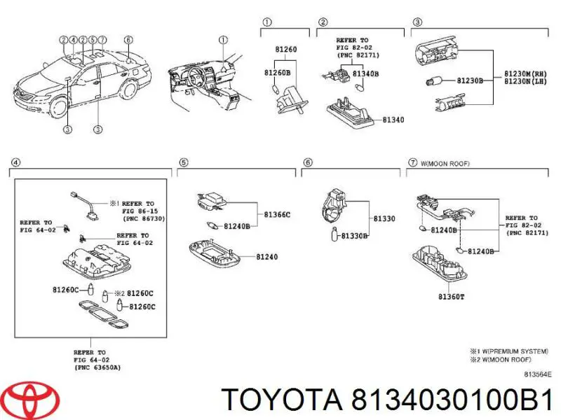 8134030100B1 Toyota