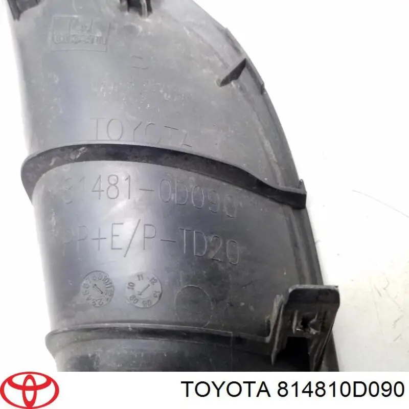 Rejilla de luz antiniebla delantera derecha para Toyota Yaris (SP90)