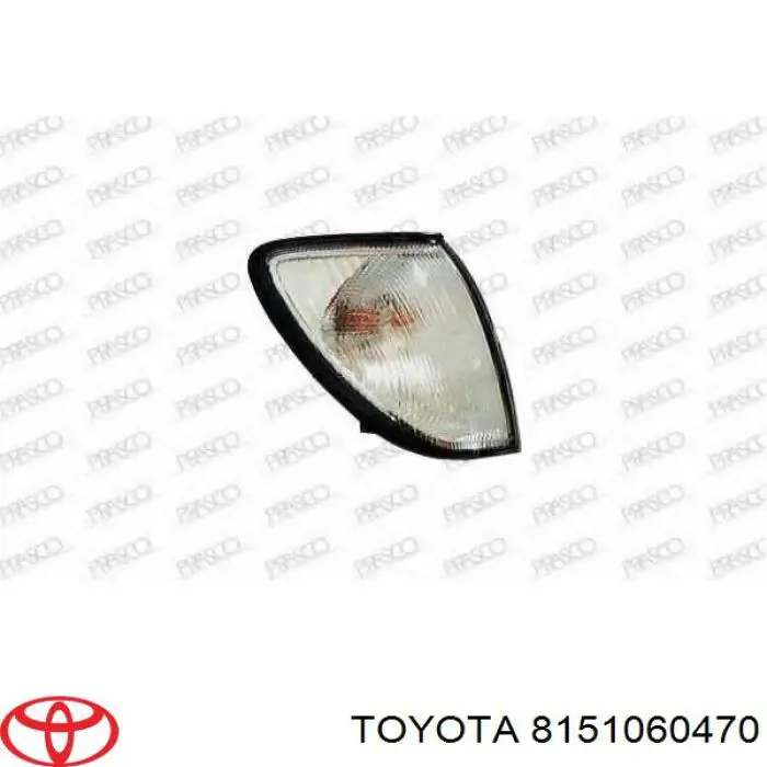 Piloto intermitente derecho Toyota 8151160470 precio, desde 41,11 EUR